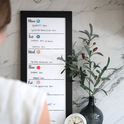 The Best Way to Plan Your Week Visually: Acrylic Calendar Boards for Work and Home