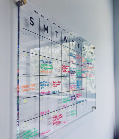 From Chaos to Calm: Organizing the School Year with a Whiteboard Calendar