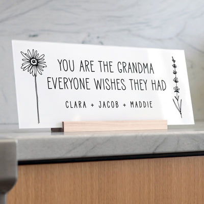 Mother's Day gift for Grandma | Personalizable