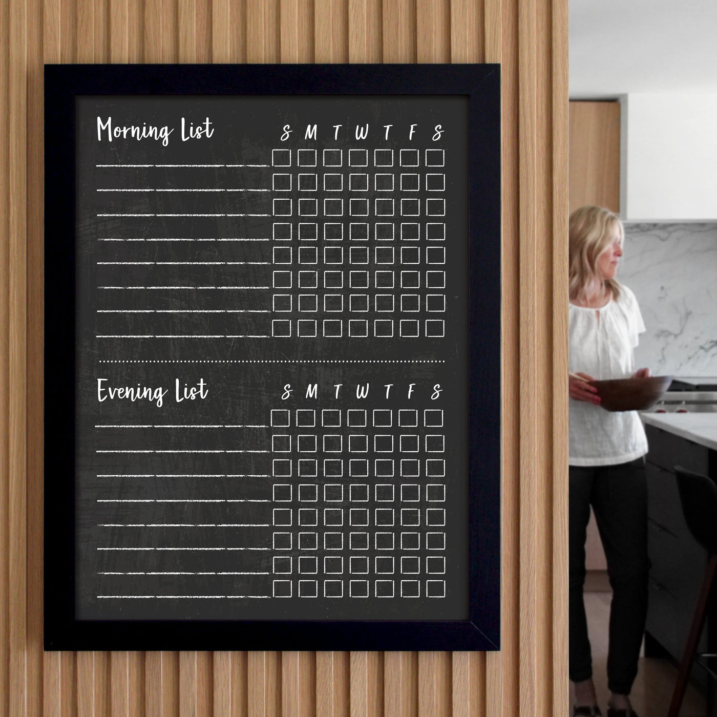 18 X 24 Framed Chalkboard Chore Charts | #18409