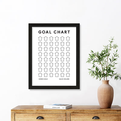 Goal Chart Poster Print