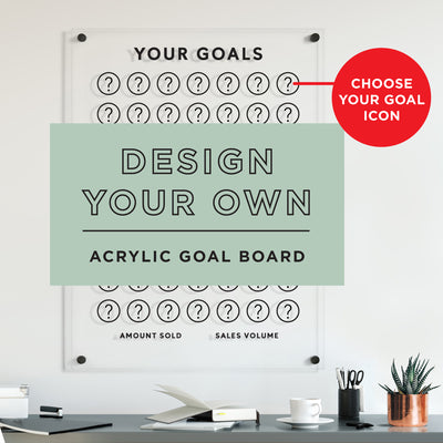 Goal Chart | Sales Tracker | Design Your Own Icon