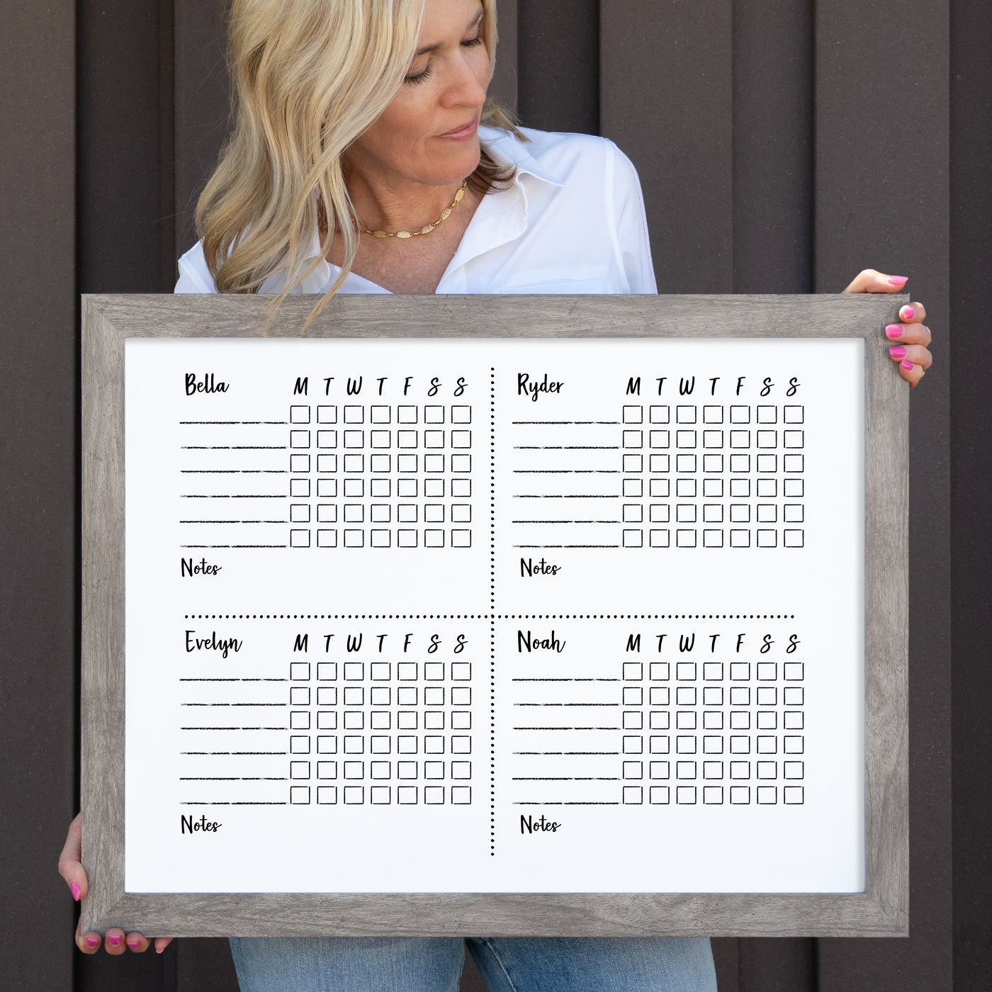24 X 18 Framed Whiteboard Calendar | #18428