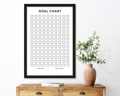Goal Chart Poster Print