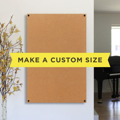 Modern Cork Board in custom sizes
