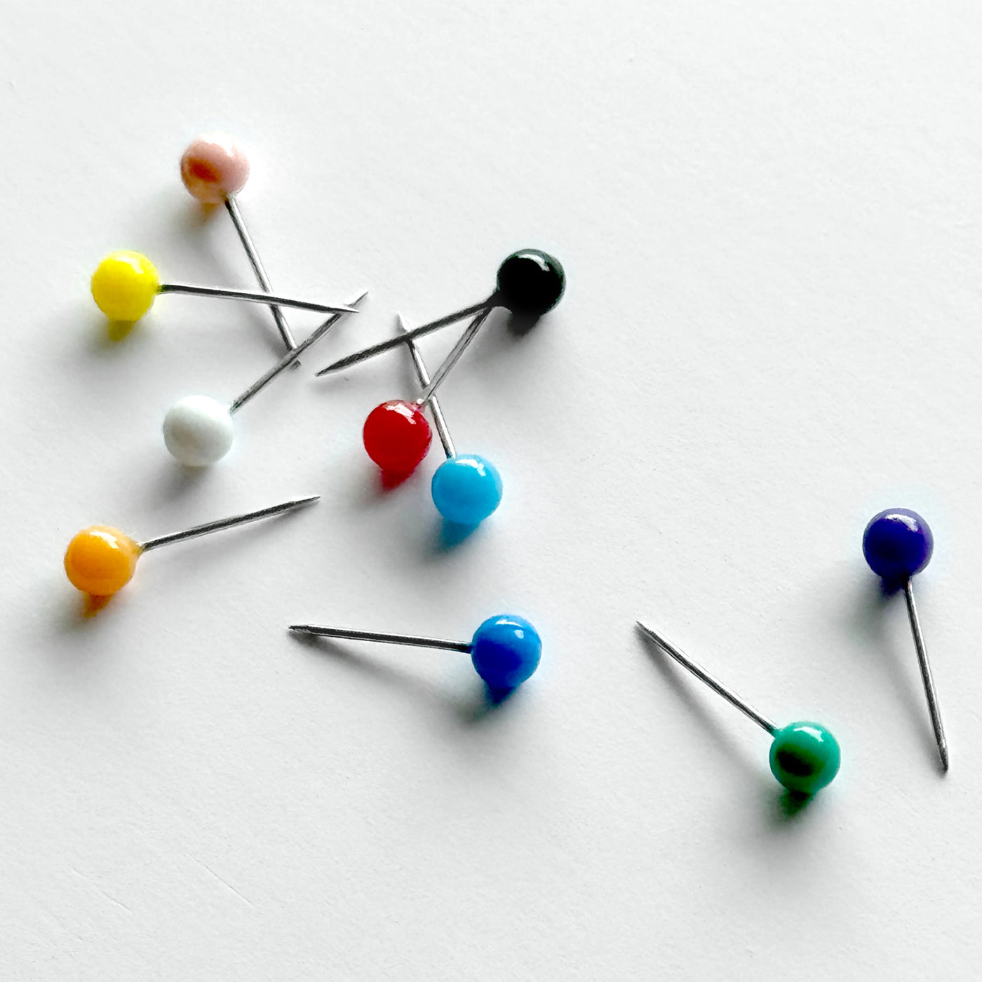 Pin Color Pin Modern push pins for Map | Multi-color ball pins – Girl Friday