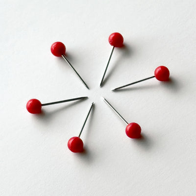 Modern push pins for Map | Red map pins