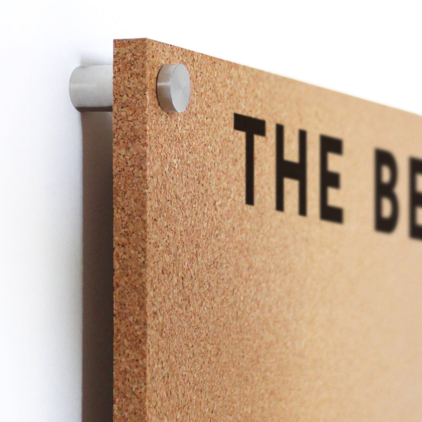 Modern Cork Board with custom name