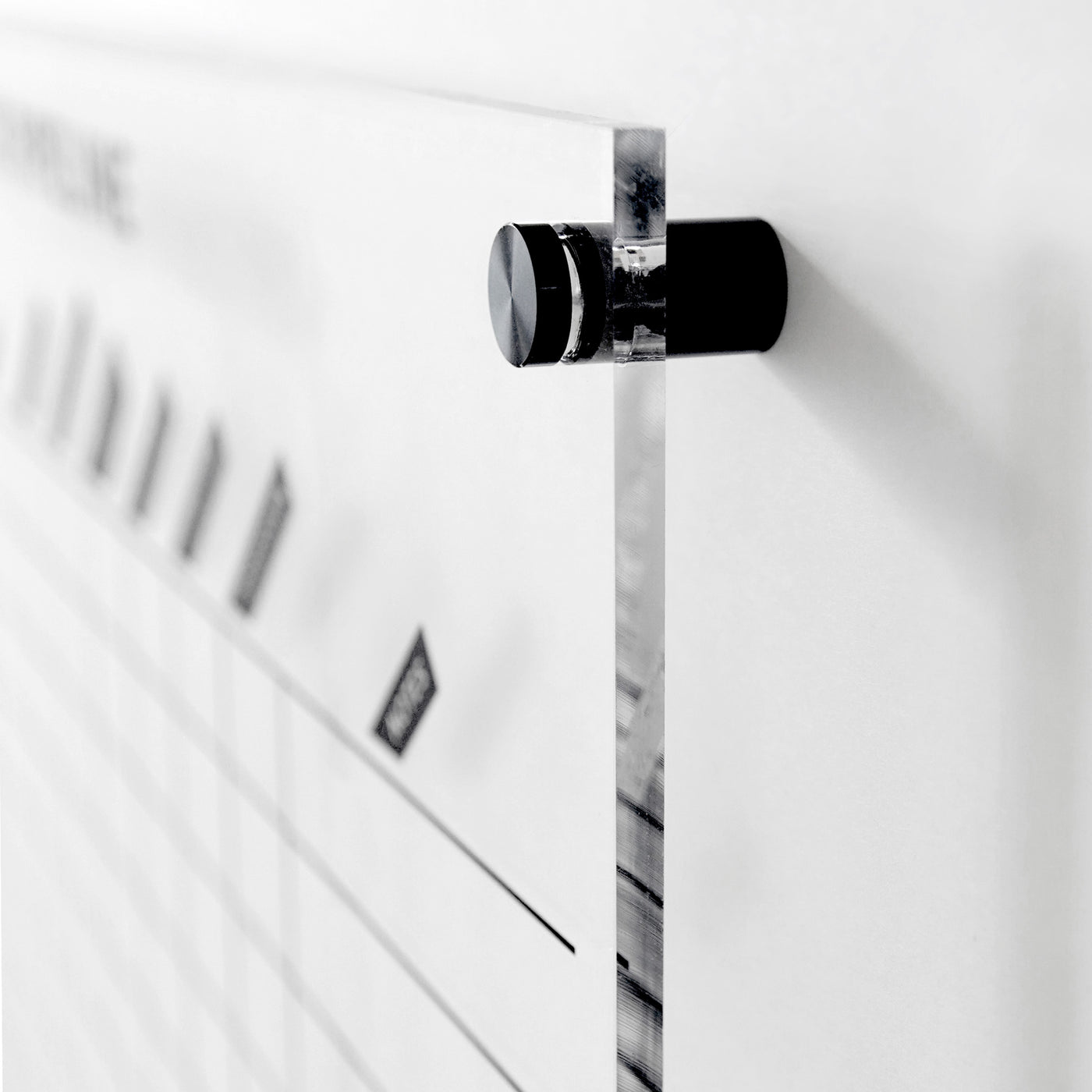 Real Estate Pipeline Acrylic Board with column title stickers