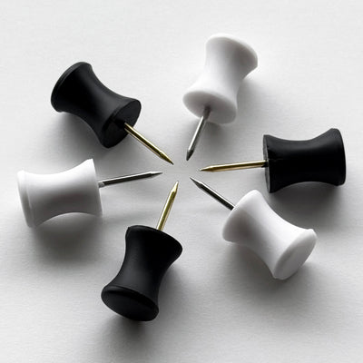 Modern push pins