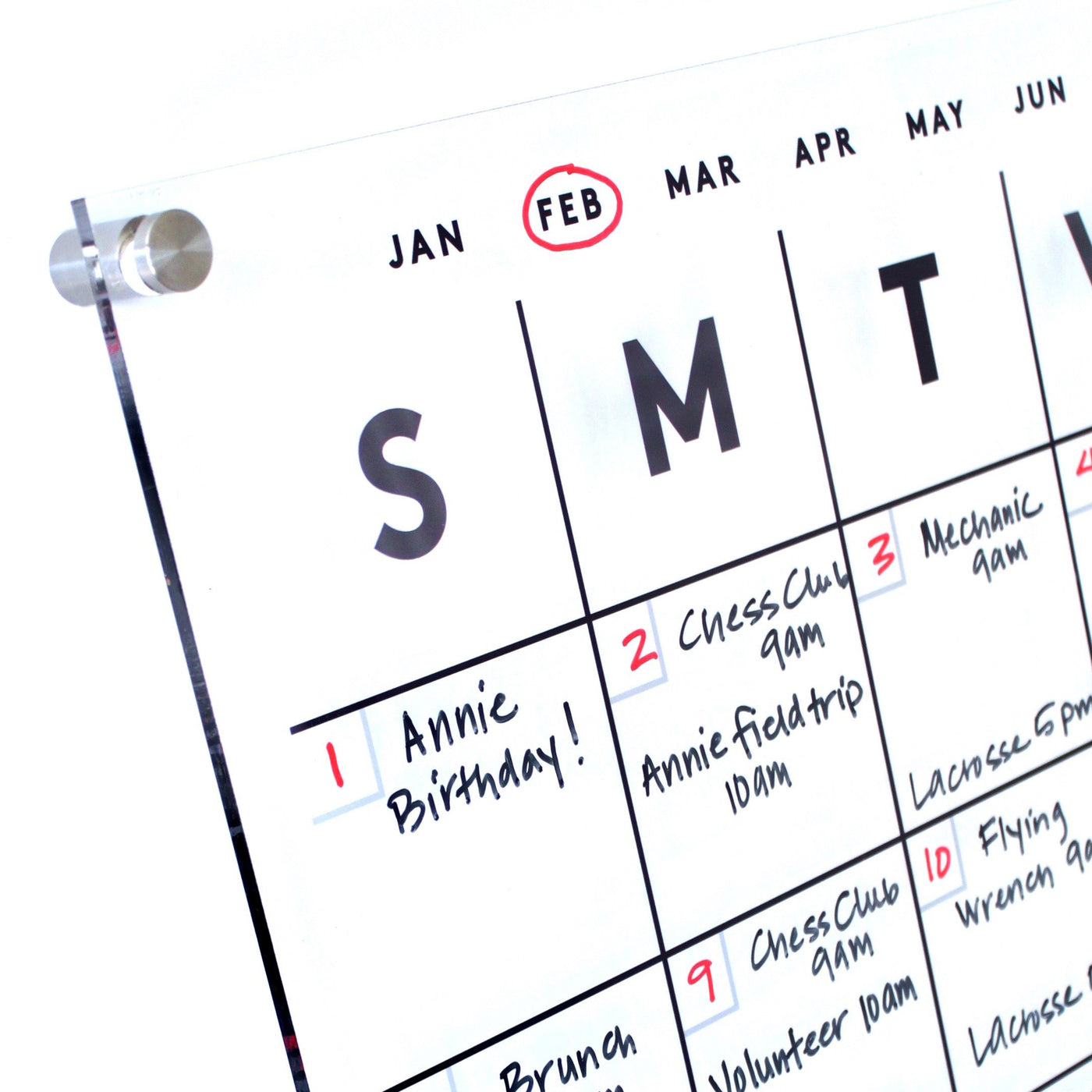 Acrylic Calendar