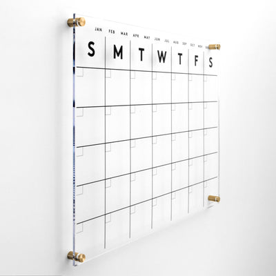 Acrylic Calendar
