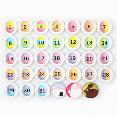 Number Magnets for April! Easter Bunny | Easter Eggs