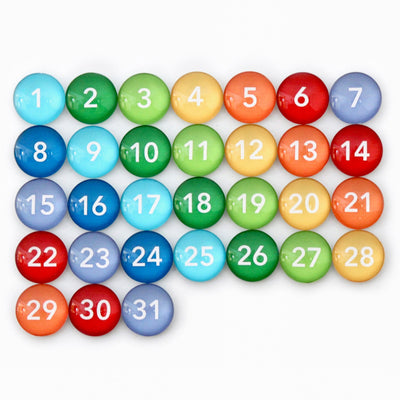 Number Magnets - Rainbow