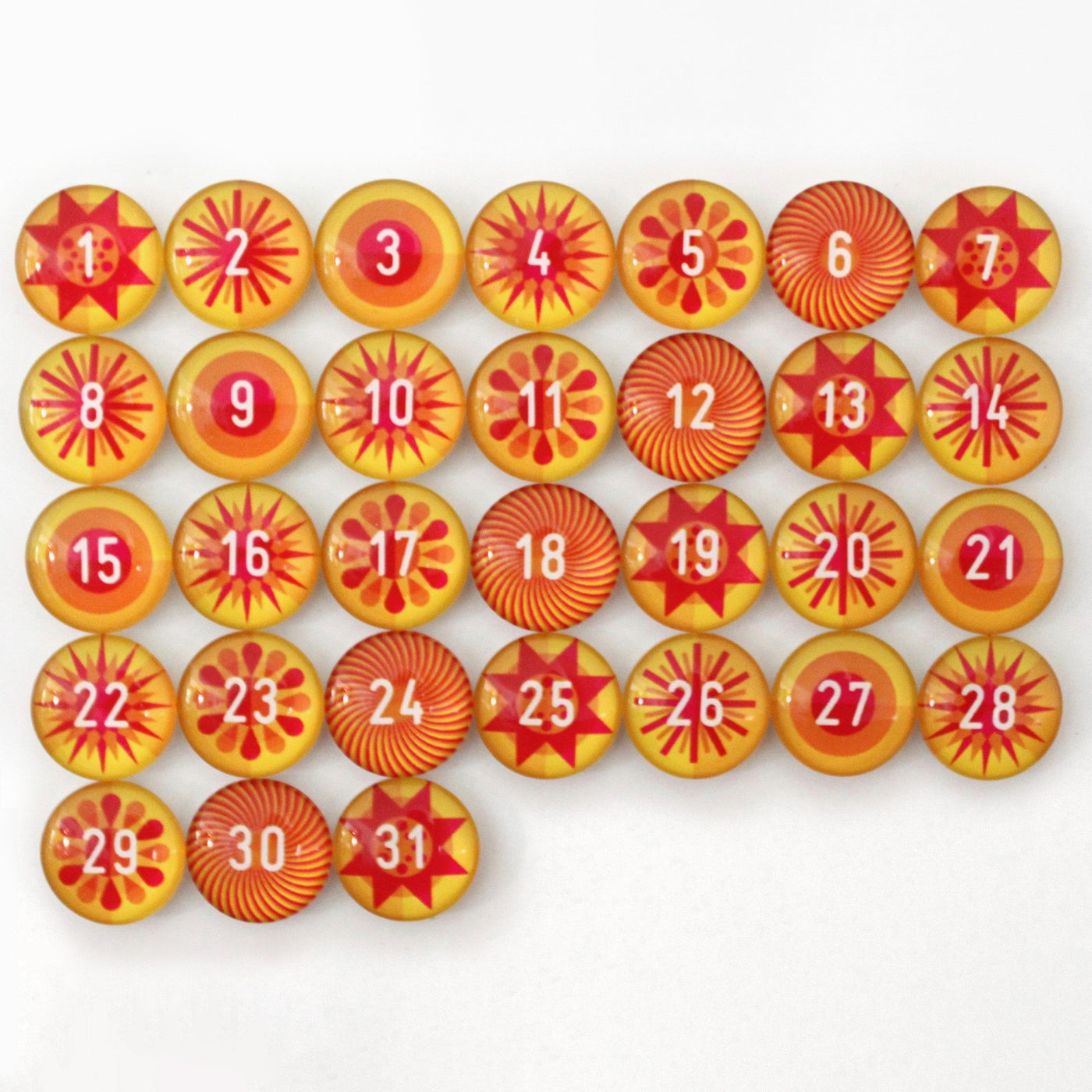Number Magnets - Sunshine! Summer Suns