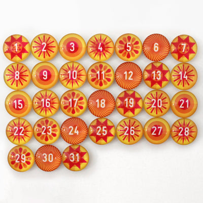 Number Magnets - Sunshine! Summer Suns