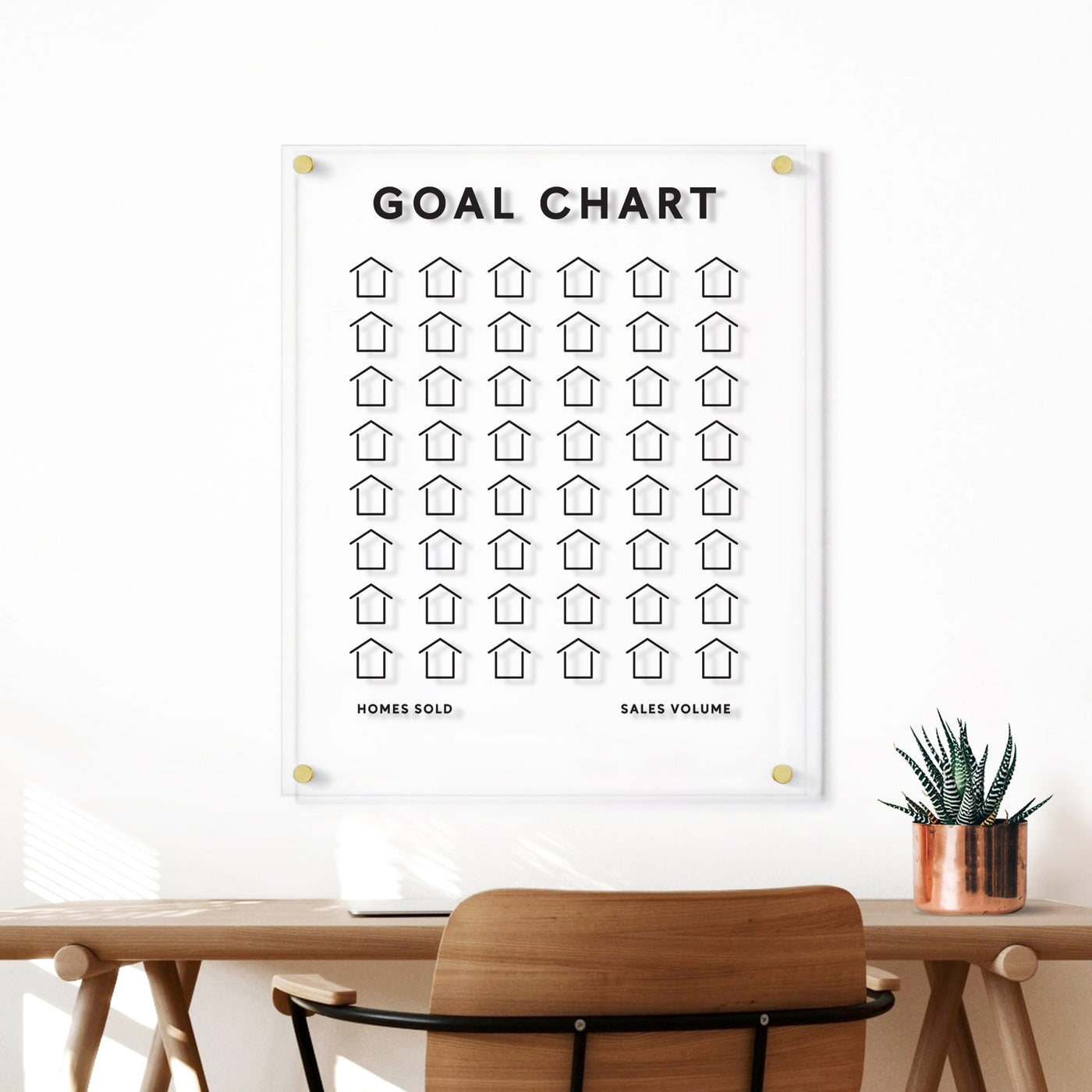 Sold Goal Chart Goal Chart | Sales Tracker for any business – Girl Friday