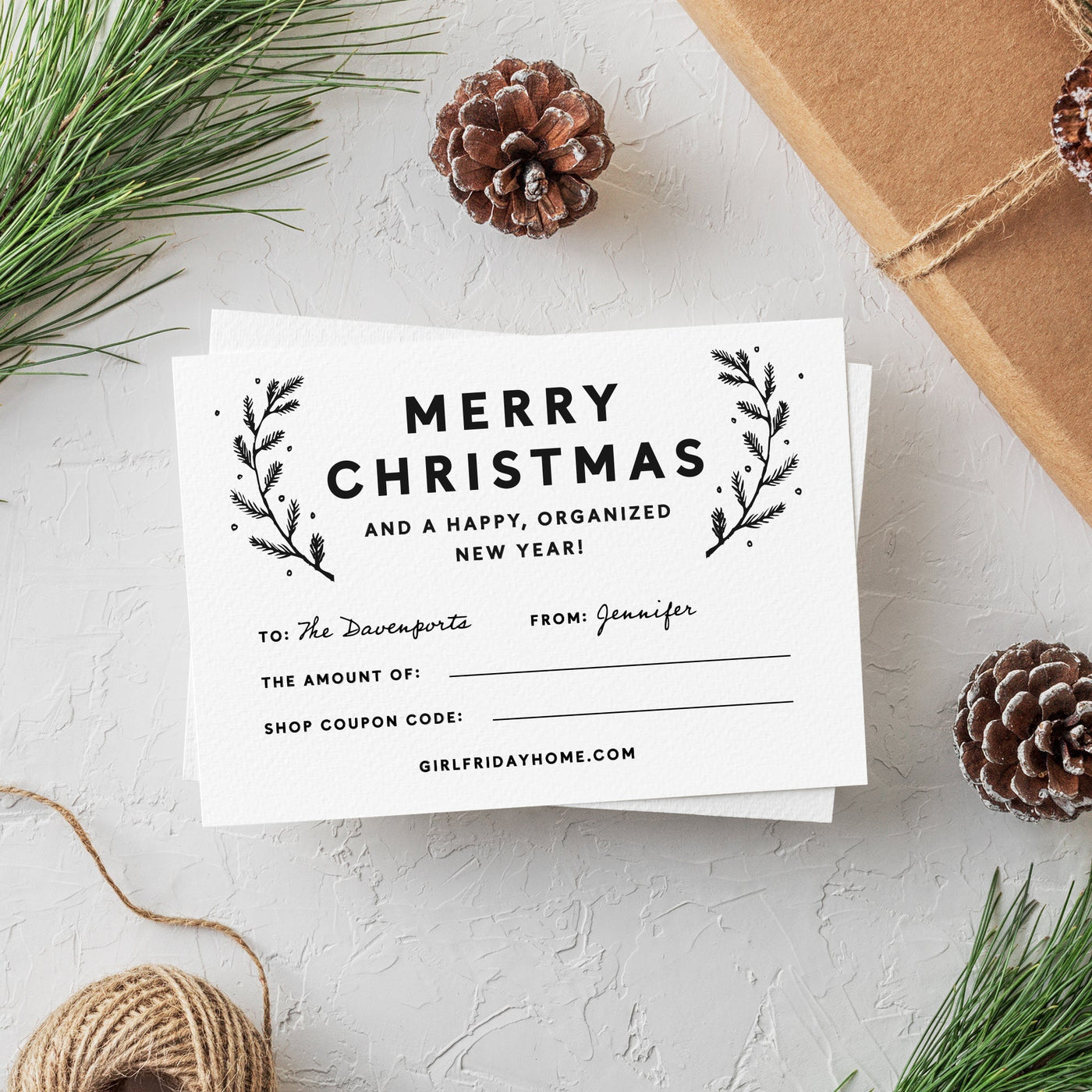 Christmas Gift Card
